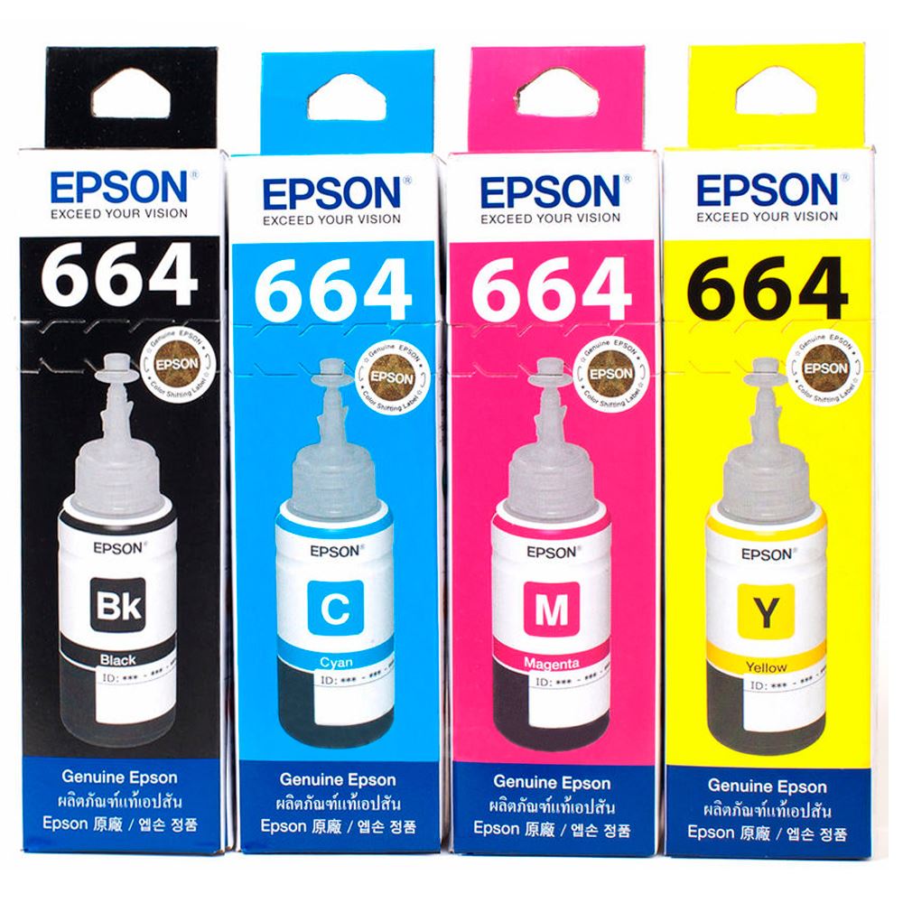 EPSON T664100~T664400 填充墨水