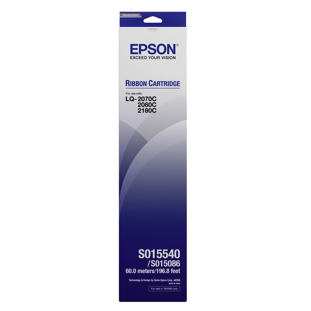 EPSON LQ2170原廠色帶組 黑(一組6入)